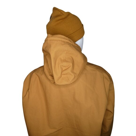 Timberland Men's Insulated Canvas Hooded Bomber Jacket Size XXL - Picture 10 of 14